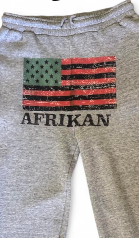 Pan-African Flag Baggy Sweatpants