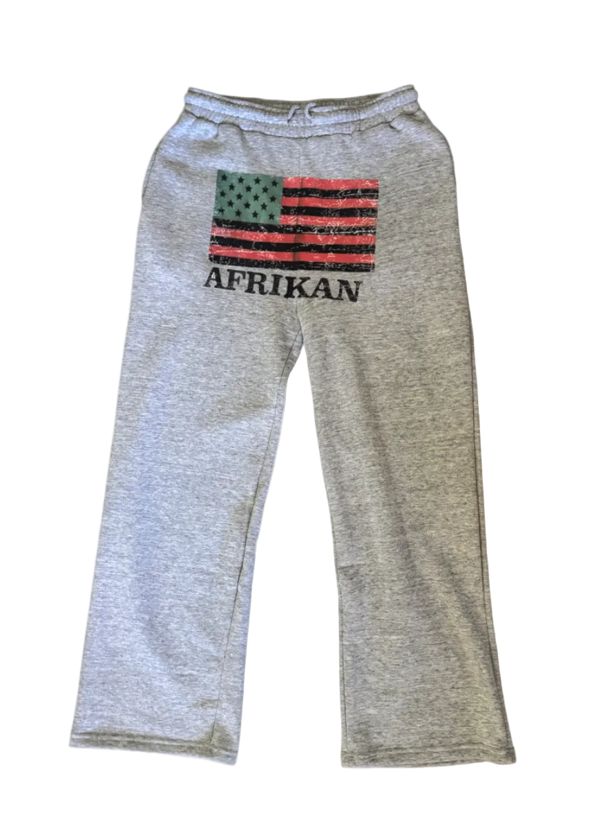 Pan-African Flag Baggy Sweatpants