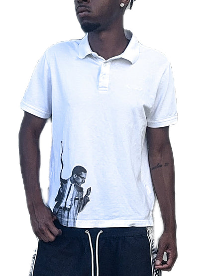 Malcom X polo tee