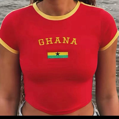 Ghana Crop Top